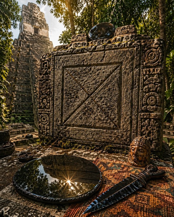 Etznab — symbolic illustration